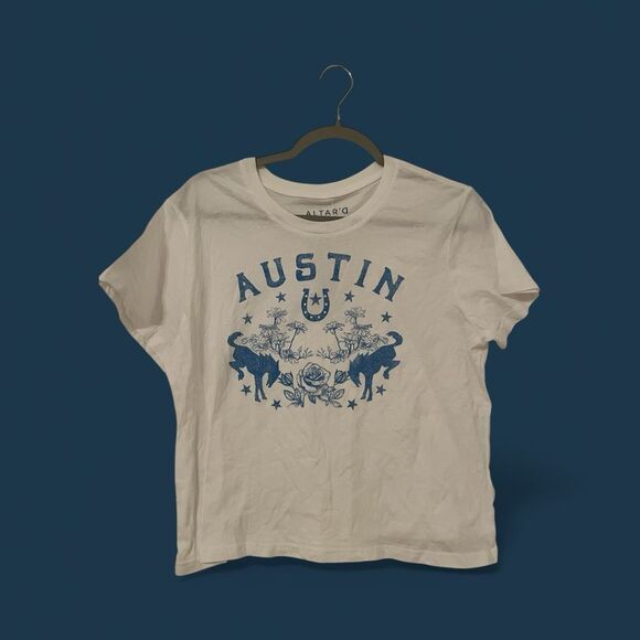 Altar’d State “Austin” Graphic Tee NEW NWT - Picture 2 of 7